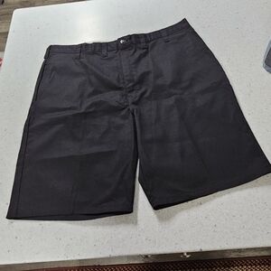 Dickies Men's Charcoal Flat Front Shorts